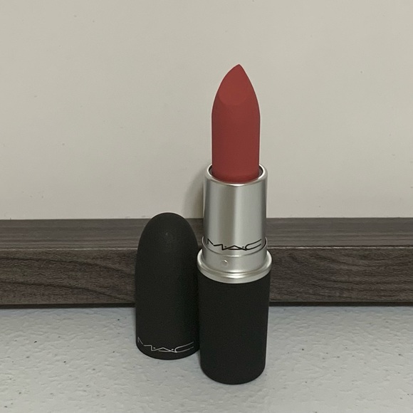 MAC Powder Kiss Lipstick A Little Tamed-NIB - Picture 3 of 4